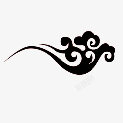 云状图形创意花边高清图片