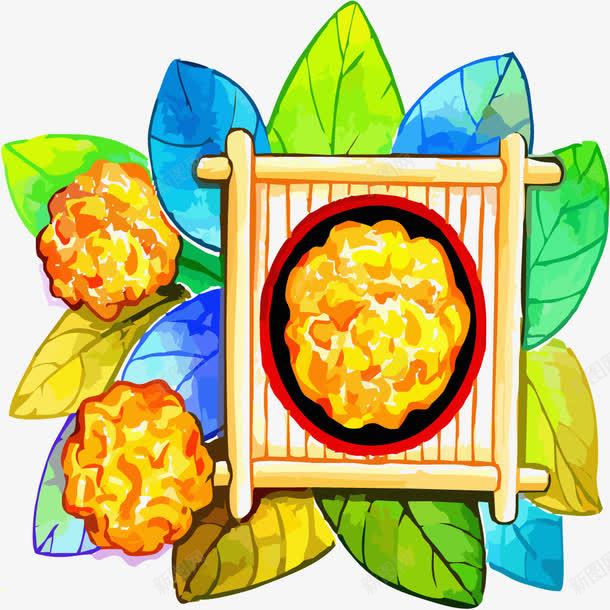 美味饭团png免抠素材_88icon https://88icon.com 手绘插画 矢量素材 美食 食物 饭团