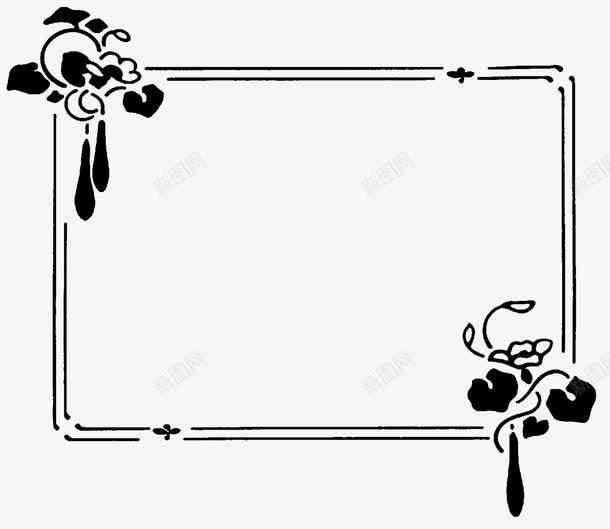 欧式精美金色边框png免抠素材_88icon https://88icon.com 时尚花纹 欧式花纹 花纹背景