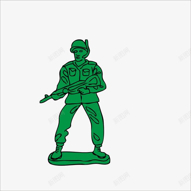 兵png免抠素材_88icon https://88icon.com 卡通士兵 士兵人物