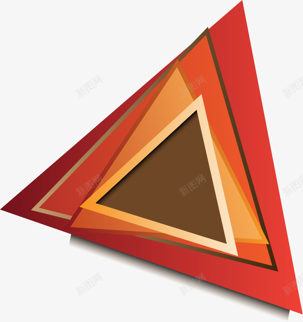 不规则三角形矢量图ai免抠素材_88icon https://88icon.com 三角形 不规则 矢量图