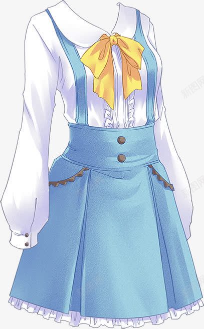 可爱蓝色水手服卡通png免抠素材_88icon https://88icon.com JK jk jk女生 制服 卡通 可爱 校服 水手 水手服 蓝色