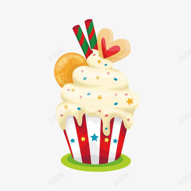 纸杯蛋糕png免抠素材_88icon https://88icon.com 纸杯蛋糕