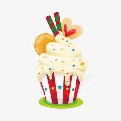 纸杯蛋糕素材