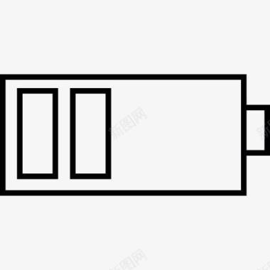 电量低电池图标图标