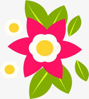 粉色可爱卡通花朵手绘植物png免抠素材_88icon https://88icon.com 卡通 可爱 植物 粉色 花朵