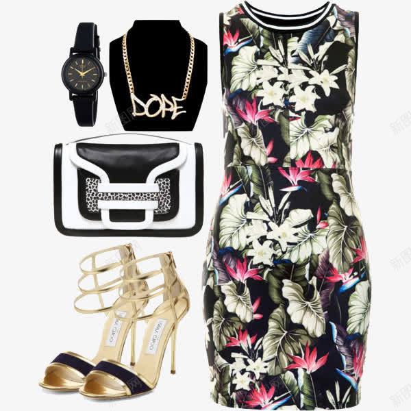 淑女名媛女装搭配png免抠素材_88icon https://88icon.com 女装搭配 女装简搭 女裙搭配