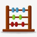 中国风过年素材算盘中国风算术图标图标