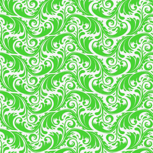植物底纹png免抠素材_88icon https://88icon.com 植物底纹 绿色 适量装饰图案