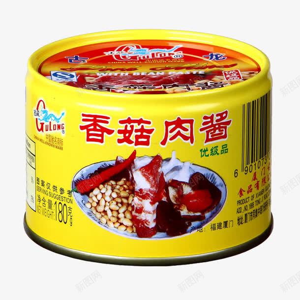 优级品香菇罐头png免抠素材_88icon https://88icon.com 产品实物 熟食 罐头 速食品 香菇罐头