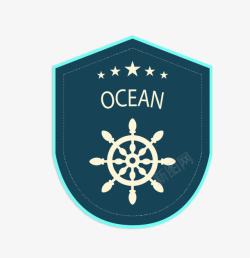 ocean边框素材