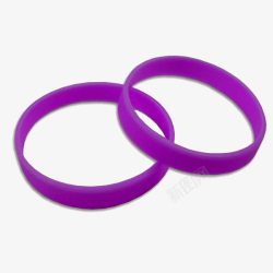 紫色的手环素材