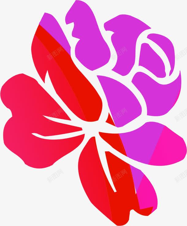 创意紫色红色合成花卉纹理png免抠素材_88icon https://88icon.com 创意 合成 紫色 红色 纹理 花卉