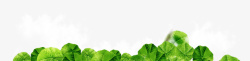 绿叶背景效果素材