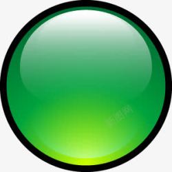 水球绿色废料素材
