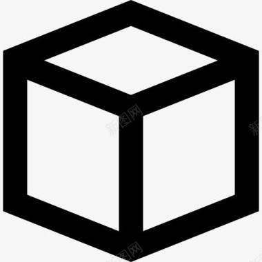 立方体立方体图标图标
