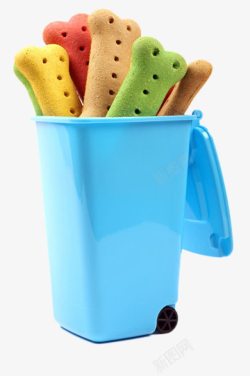 食物垃圾桶红绿黄可爱动物的食物垃圾桶的里高清图片