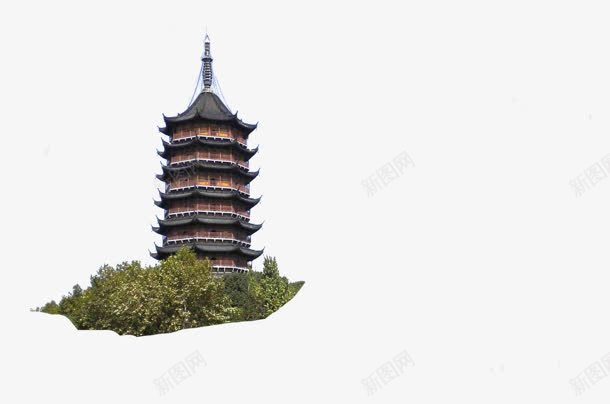 中国风复古建筑大楼png免抠素材_88icon https://88icon.com 国风 复古 大楼 建筑