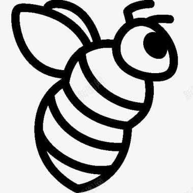 动物大黄蜂图标图标