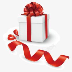 白色礼盒素材