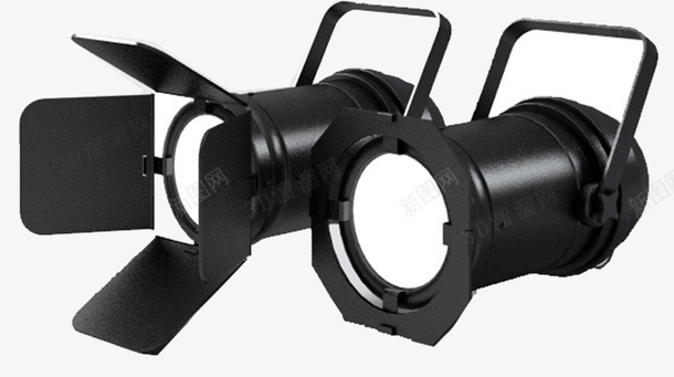 黑色卖场射灯psd免抠素材_88icon https://88icon.com 卖场吊灯 塑料灯罩 照射灯 黑色