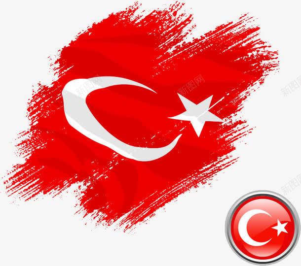 土耳其国旗png免抠素材_88icon https://88icon.com 卡通国旗 国旗 土耳其 土耳其国旗 矢量国旗