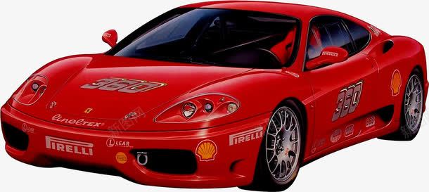 红色法拉利png免抠素材_88icon https://88icon.com Ferrari 交通工具 产品实物 赛车 跑车