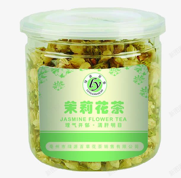 茉莉花茶png免抠素材_88icon https://88icon.com 产品实物 清火茶 罐装 花茶 茉莉茶