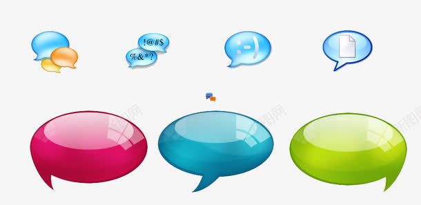 对话框气泡对话框图标图标