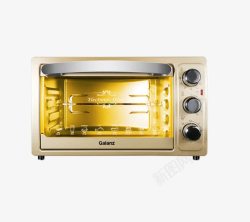 金色厨具烤箱素材