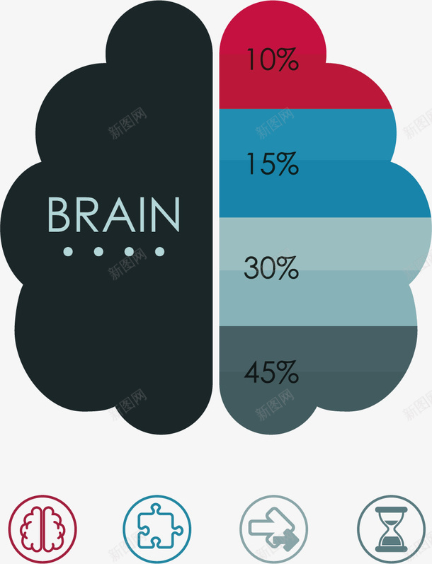 创意PPT元素矢量图ai免抠素材_88icon https://88icon.com 3D信息图表 PPT信息图表 PPT图表 信息图表 信息标签 商务金融 演示图形 矢量图