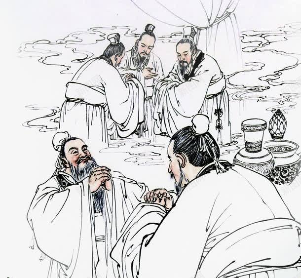 中国风国学人物装饰png免抠素材_88icon https://88icon.com 人物 国学 国风 装饰