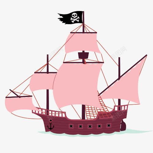 卡通海盗船png免抠素材_88icon https://88icon.com 免抠 卡通 海盗船 美图