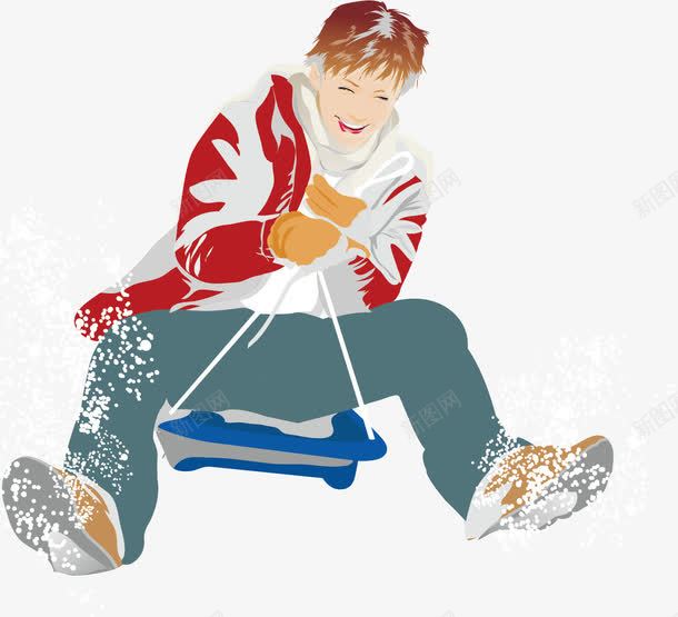 滑雪男孩冬季旅游矢量图ai免抠素材_88icon https://88icon.com 冬季 冬季旅游素材 冬季滑雪 滑雪 滑雪旅游 矢量冬季旅游 矢量图