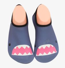 可爱鲨鱼图案童袜素材
