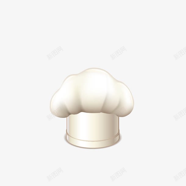 厨师帽png免抠素材_88icon https://88icon.com 厨师 帽子 白色 逼真 餐饮
