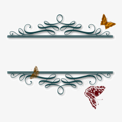 欧式边框矢量图素材