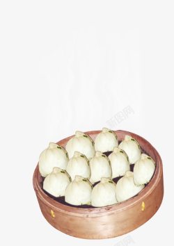 食物馒头素材