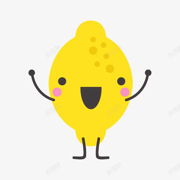 黄色欢呼的梨子水果表情矢量图ai免抠素材_88icon https://88icon.com 梨子 欢呼 欢呼梨子 水果 水果表情 黄色 黑色 矢量图