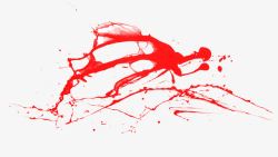 血红的血迹素材