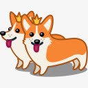 威尔士矮脚狗狗TailWaggersiconspng免抠素材_88icon https://88icon.com corgi dog 威尔士矮脚狗 狗