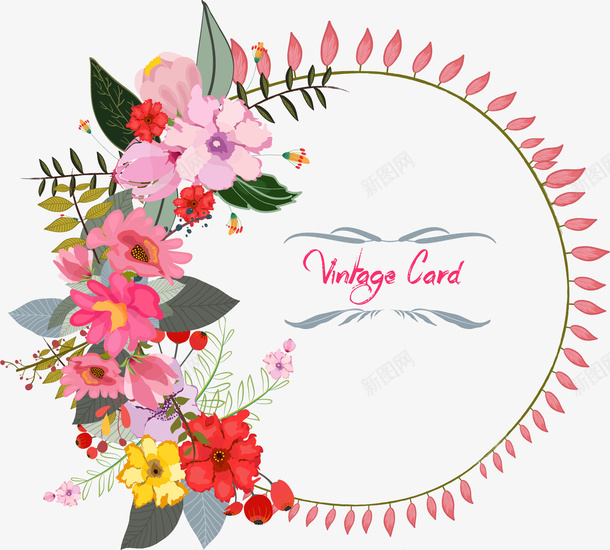 蓝色花卉边框矢量图eps免抠素材_88icon https://88icon.com 矢量边框 花卉边框 蓝色 矢量图