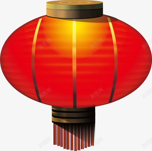 新年灯笼矢量图ai免抠素材_88icon https://88icon.com 文化 新年 灯笼 矢量图