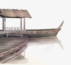 中国风船素材