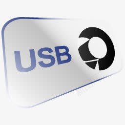 USB磁盘盘保存170码头图标图标