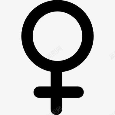 女性符号女性的性别符号图标图标