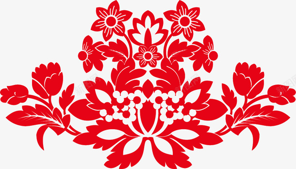 花纹图案png免抠素材_88icon https://88icon.com 红色花纹 花纹图案 装饰图案 设计图案