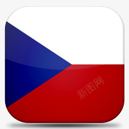 捷克共和国V7国旗图标png免抠素材_88icon https://88icon.com Czech Republic 共和国 捷克