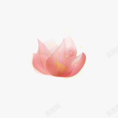 手绘梦幻粉色花朵装饰png免抠素材_88icon https://88icon.com 梦幻 粉色 花朵 装饰