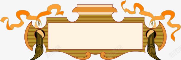 手绘长形米色几何边框png免抠素材_88icon https://88icon.com 几何 手绘 米色 边框 长形